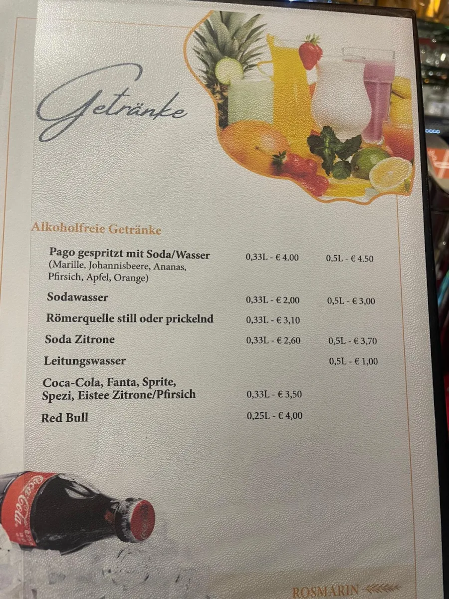 Speisekarte photo 1