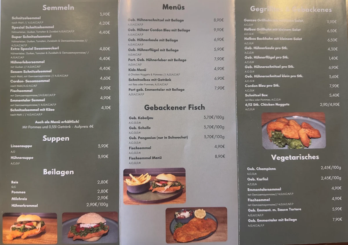 Speisekarte photo 2