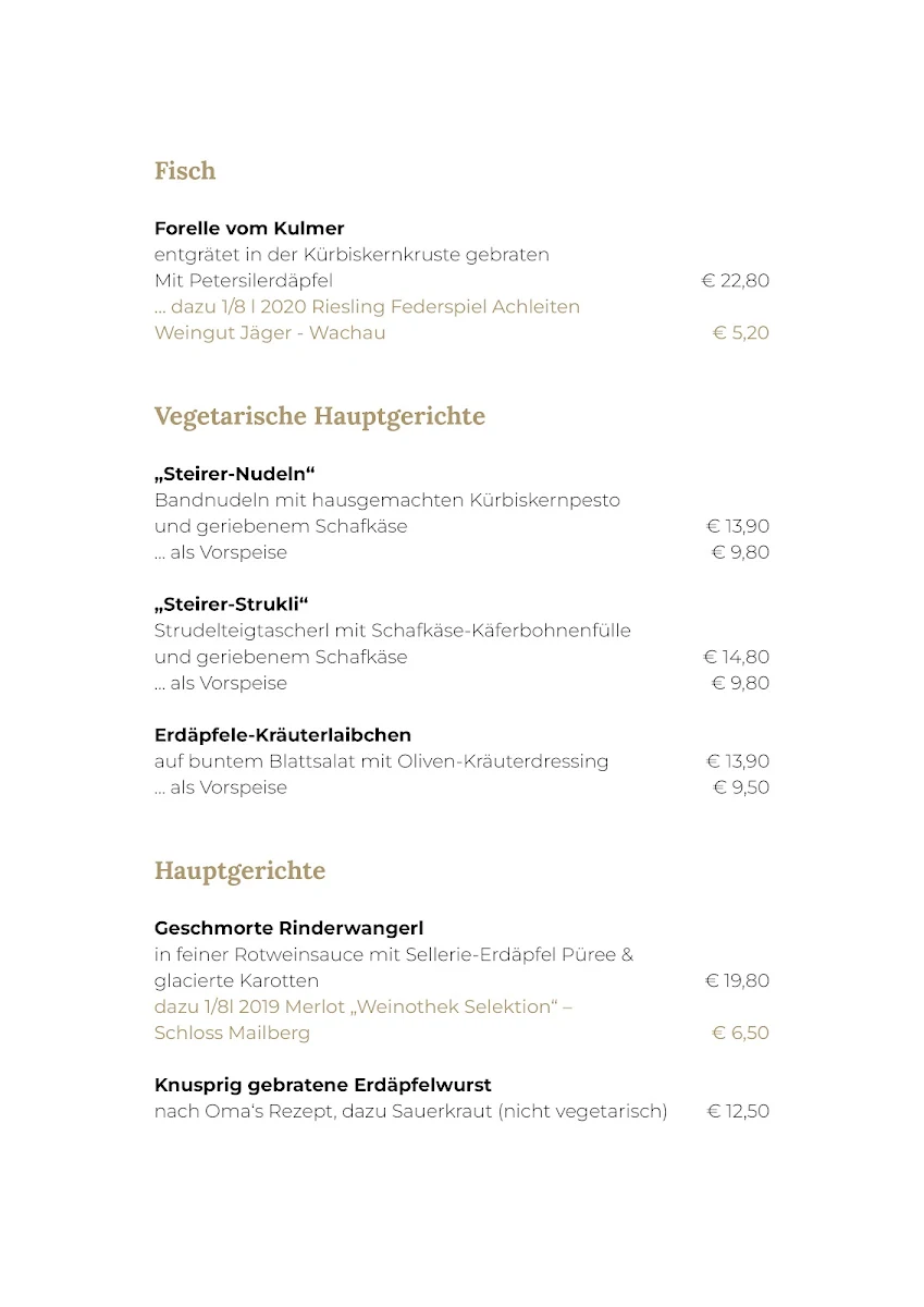 Speisekarte photo 2
