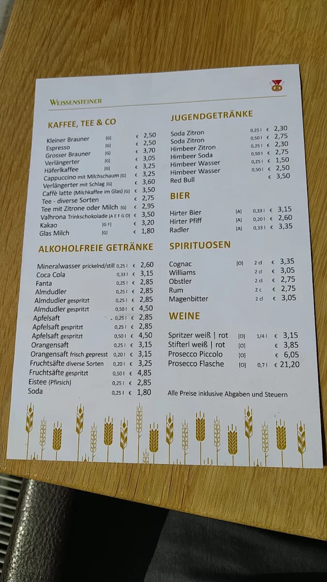 Speisekarte photo 4