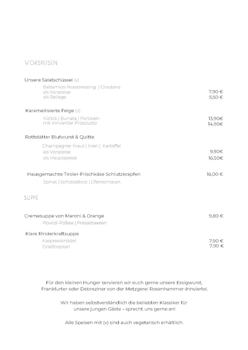 Speisekarte photo 2