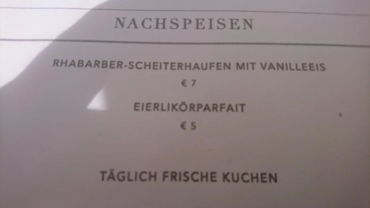 Speisekarte photo 7