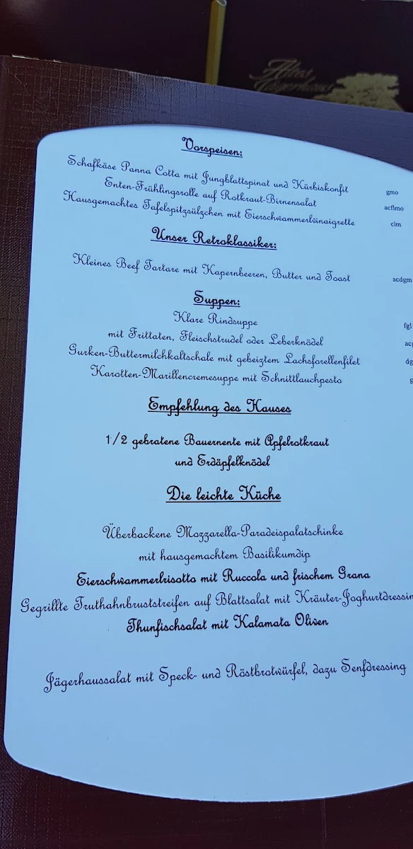 Speisekarte photo 9