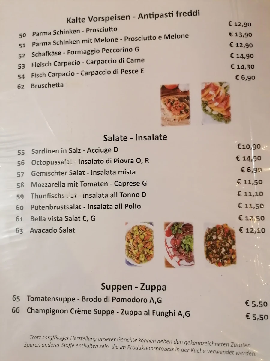 Speisekarte photo 1