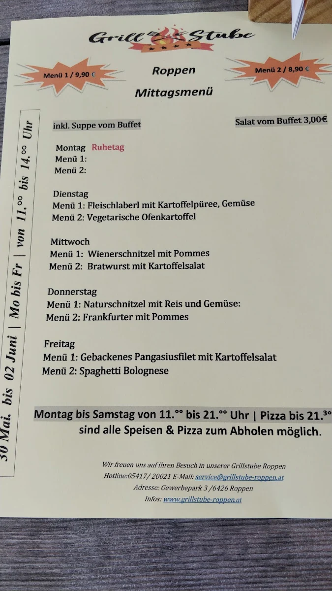 Speisekarte photo 1