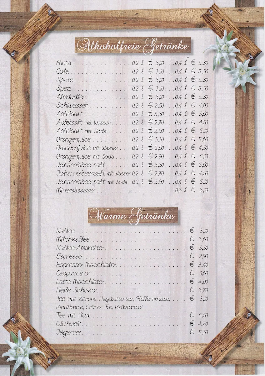 Speisekarte photo 4
