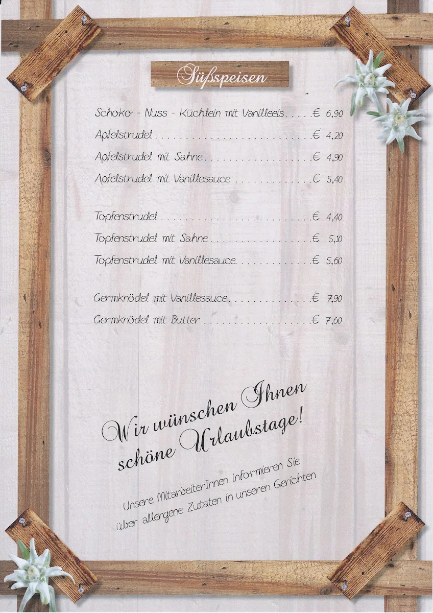 Speisekarte photo 6