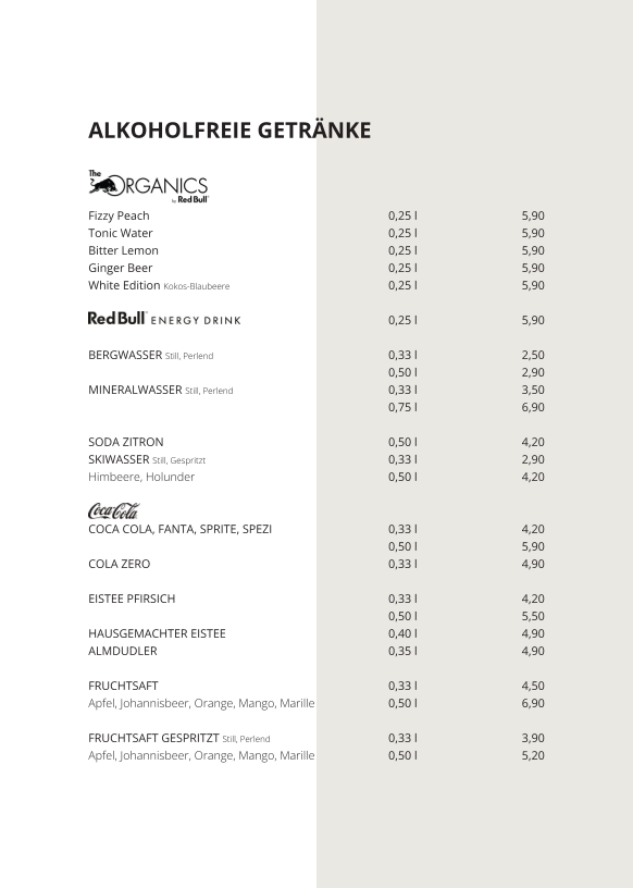 Speisekarte photo 2