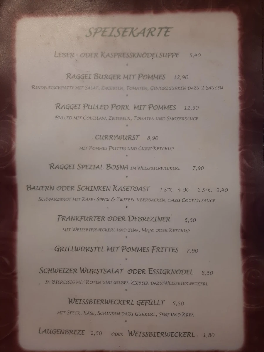 Speisekarte photo 2