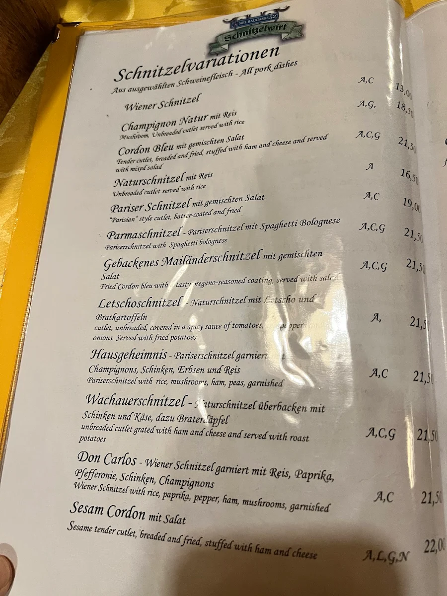 Speisekarte photo 3