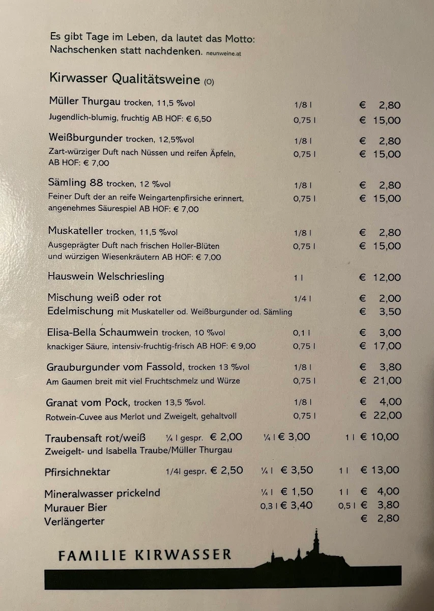 Speisekarte photo 1