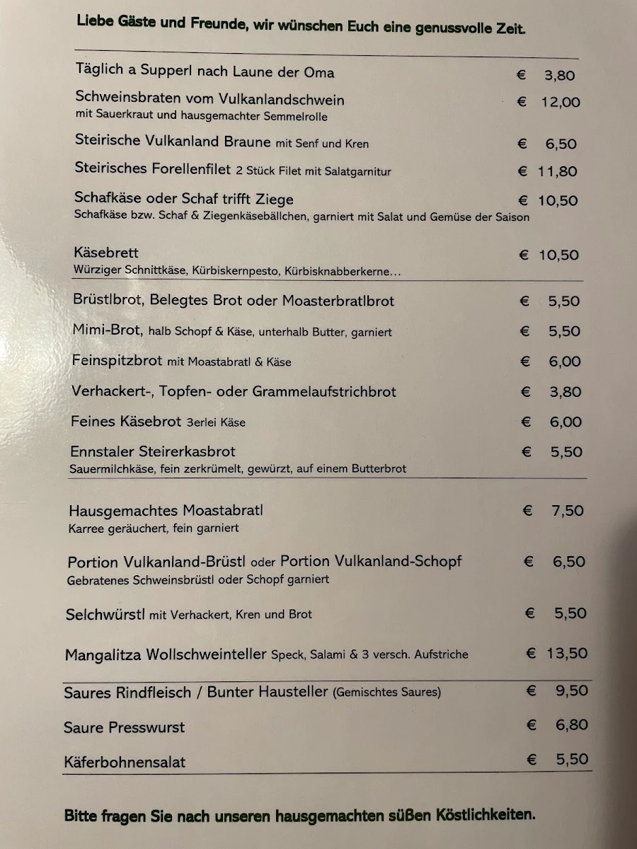 Speisekarte photo 2