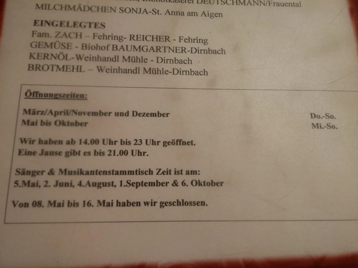 Speisekarte photo 4