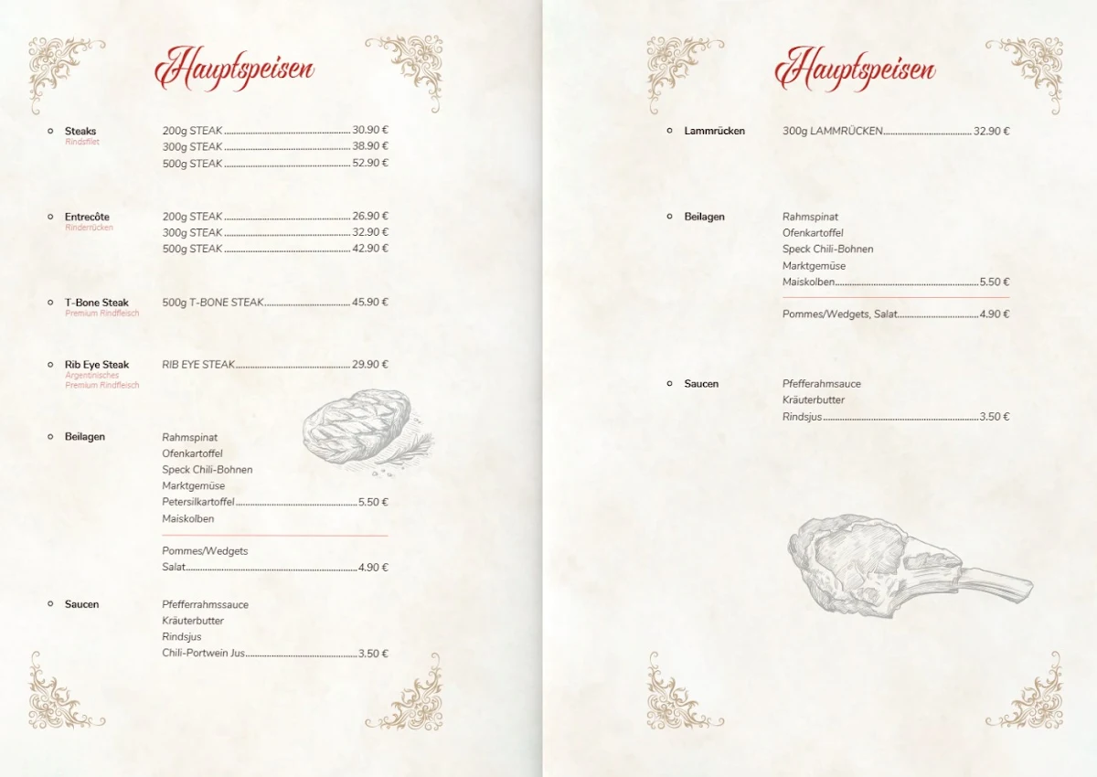 Speisekarte photo 2