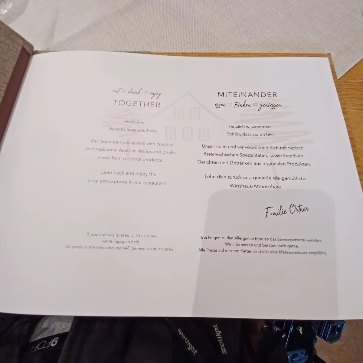 Speisekarte photo 1