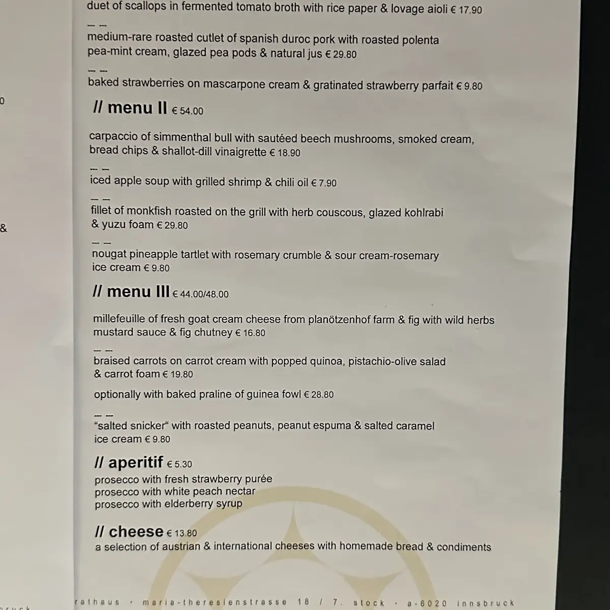 Speisekarte photo 10