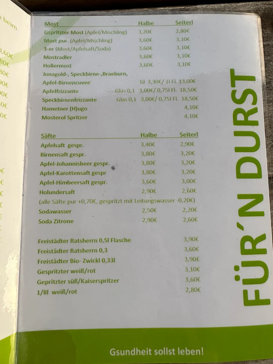 Speisekarte photo 3