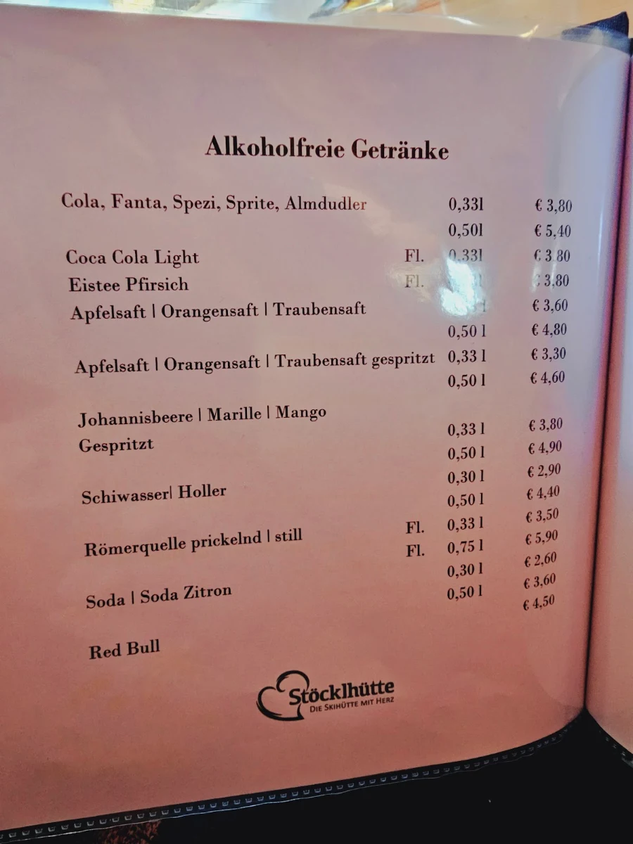 Speisekarte photo 5