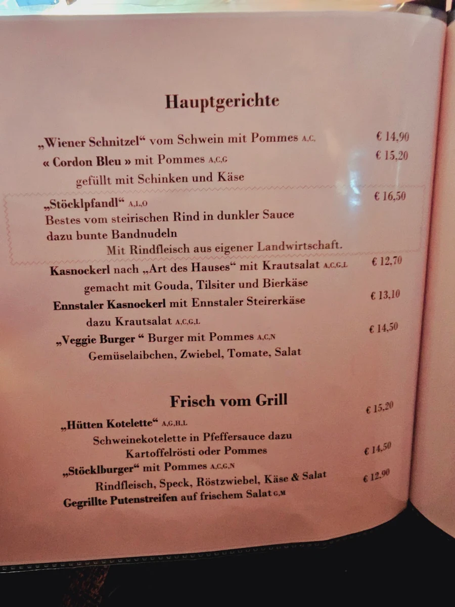 Speisekarte photo 8