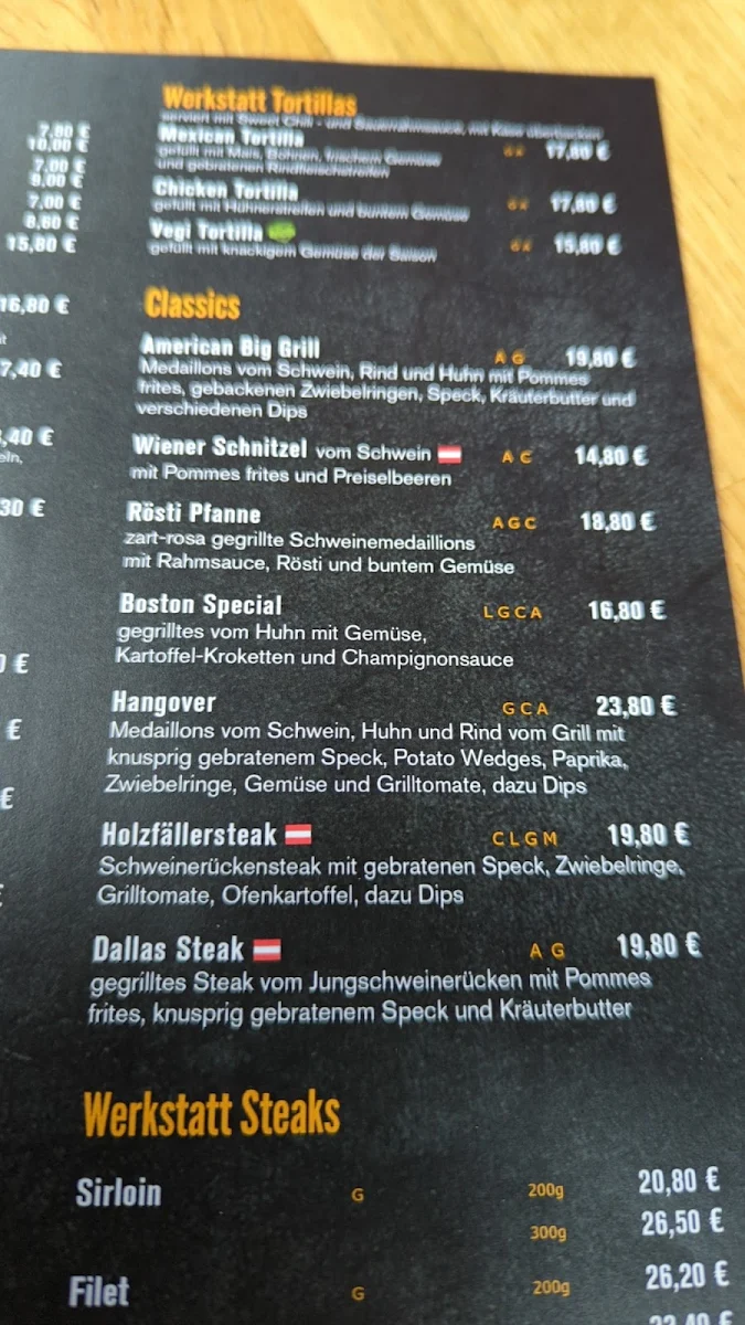 Speisekarte photo 8
