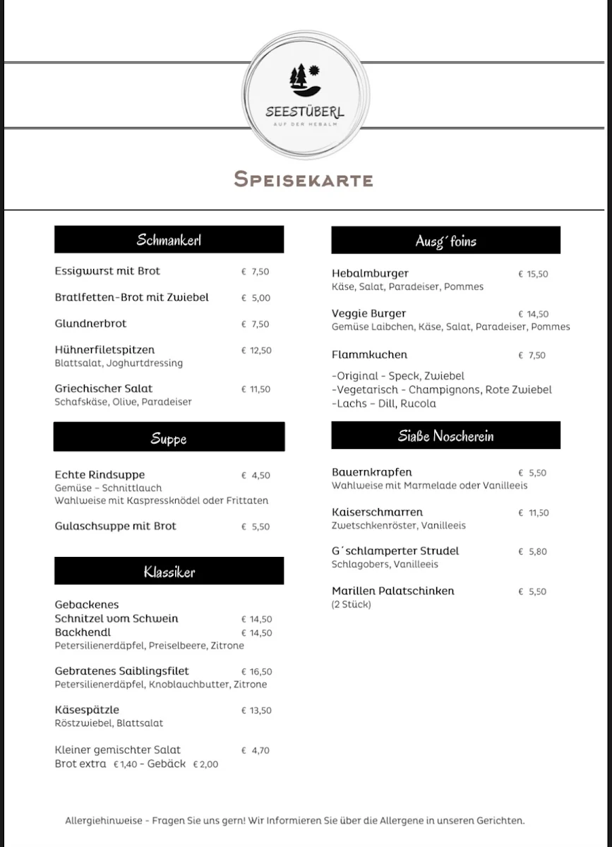 Speisekarte photo 4