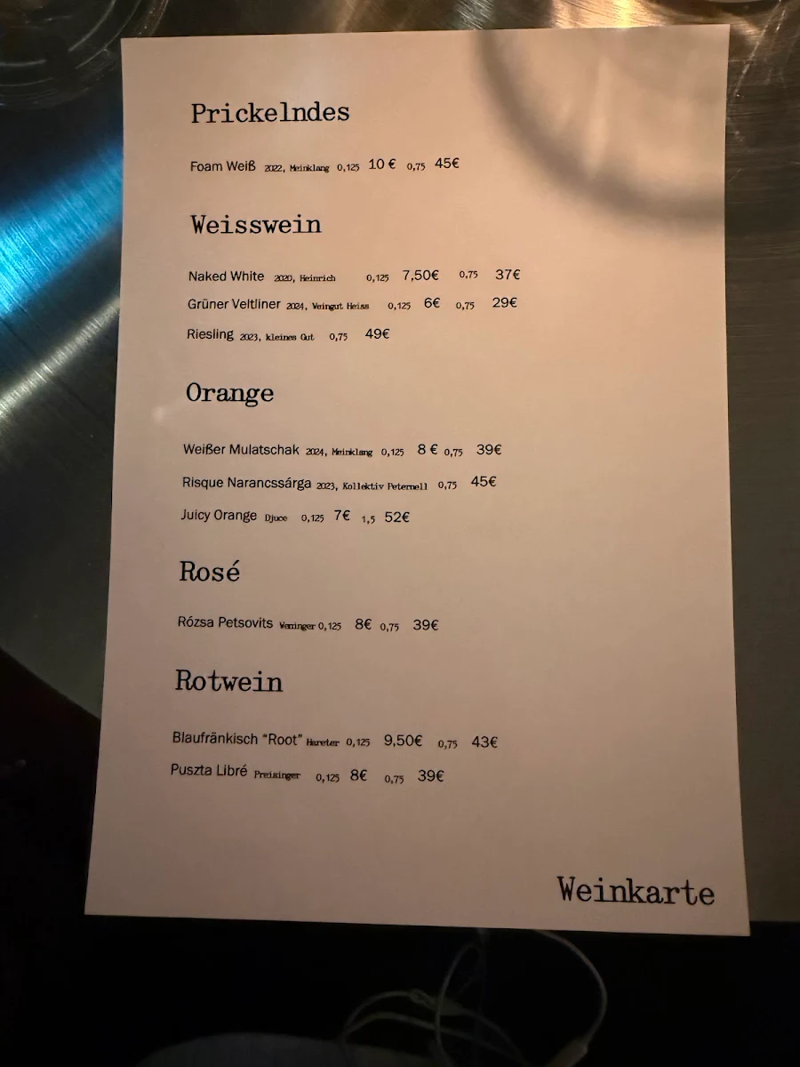 Speisekarte photo 3