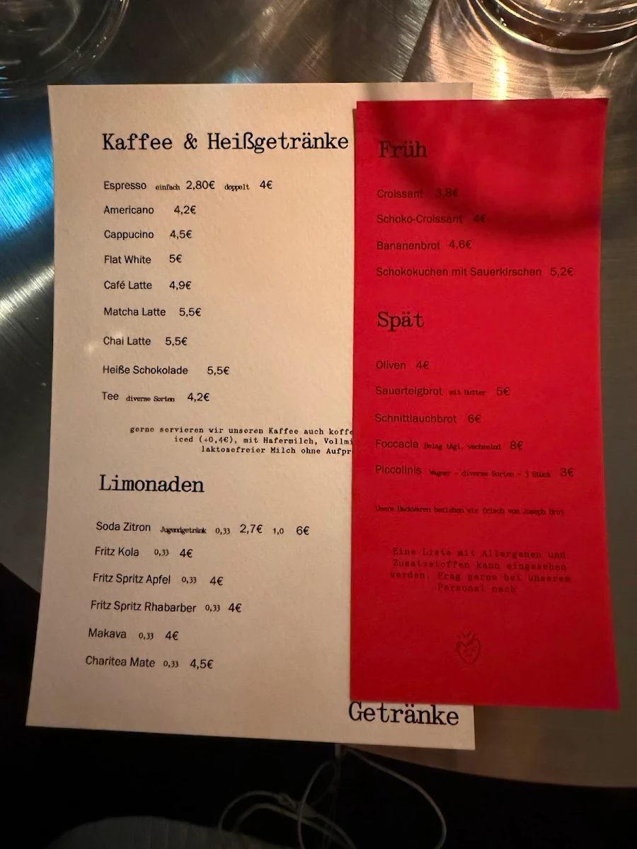 Speisekarte photo 4
