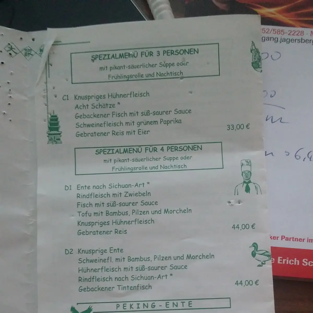 Speisekarte photo 9