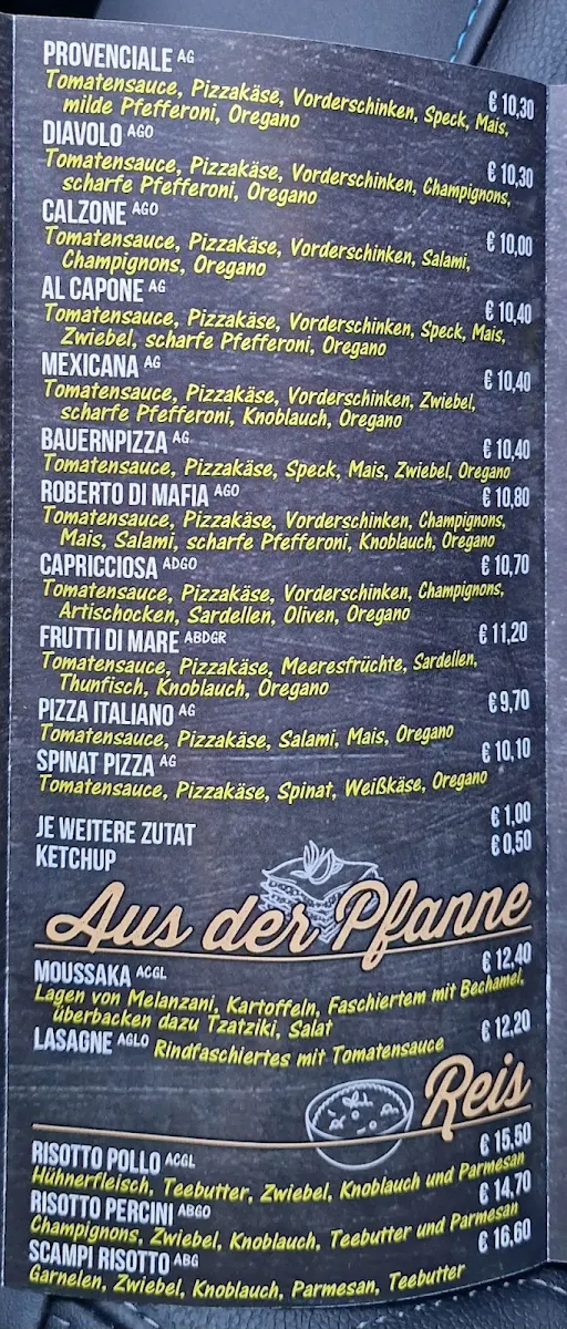 Speisekarte photo 4