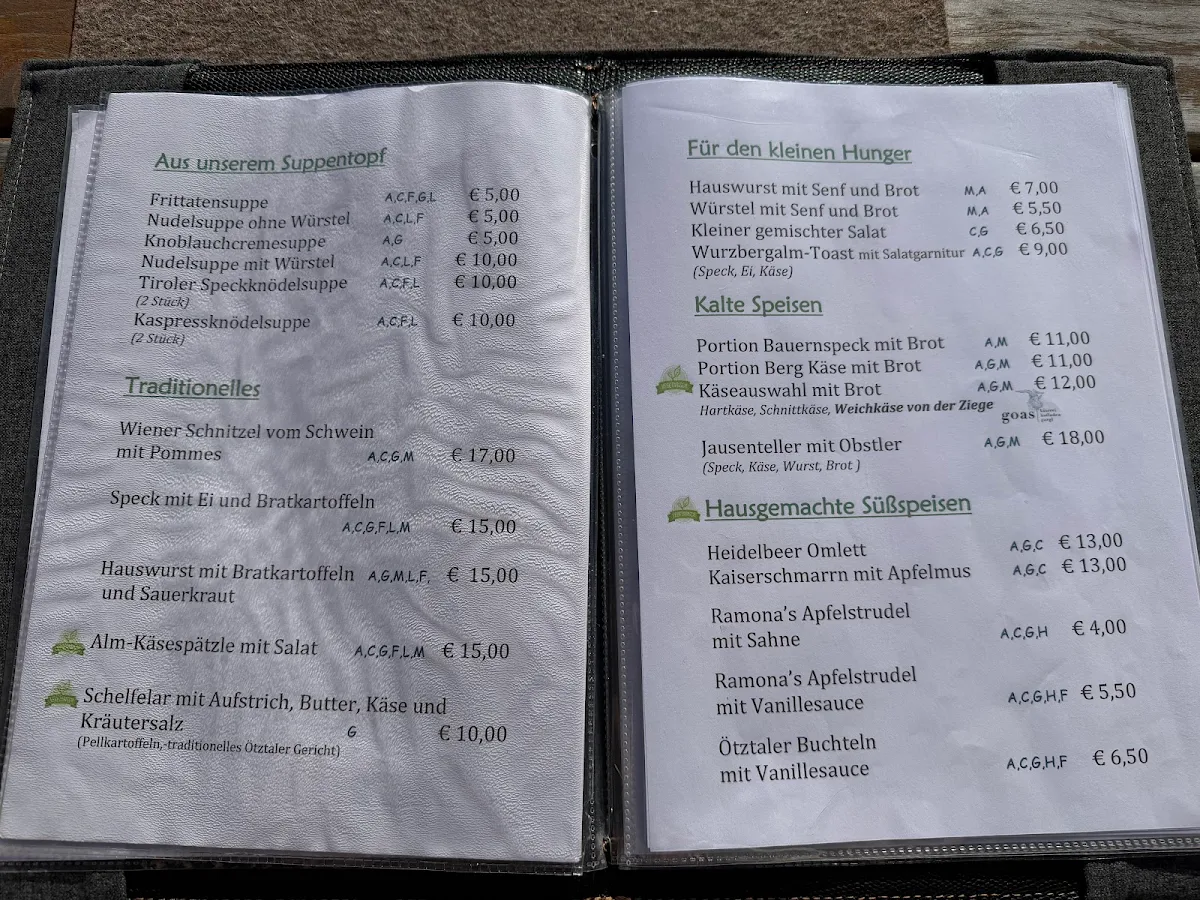 Speisekarte photo 2