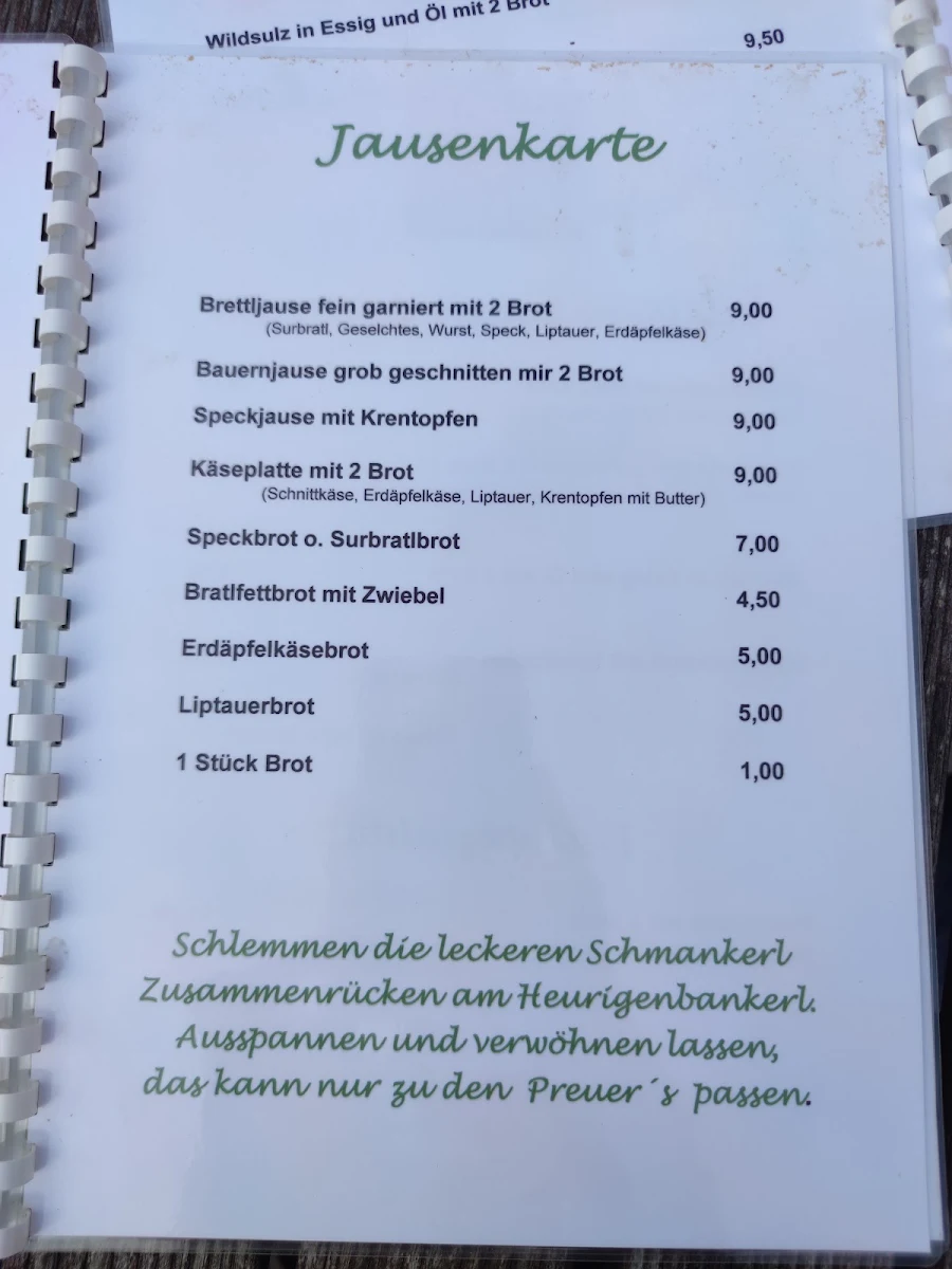 Speisekarte photo 3