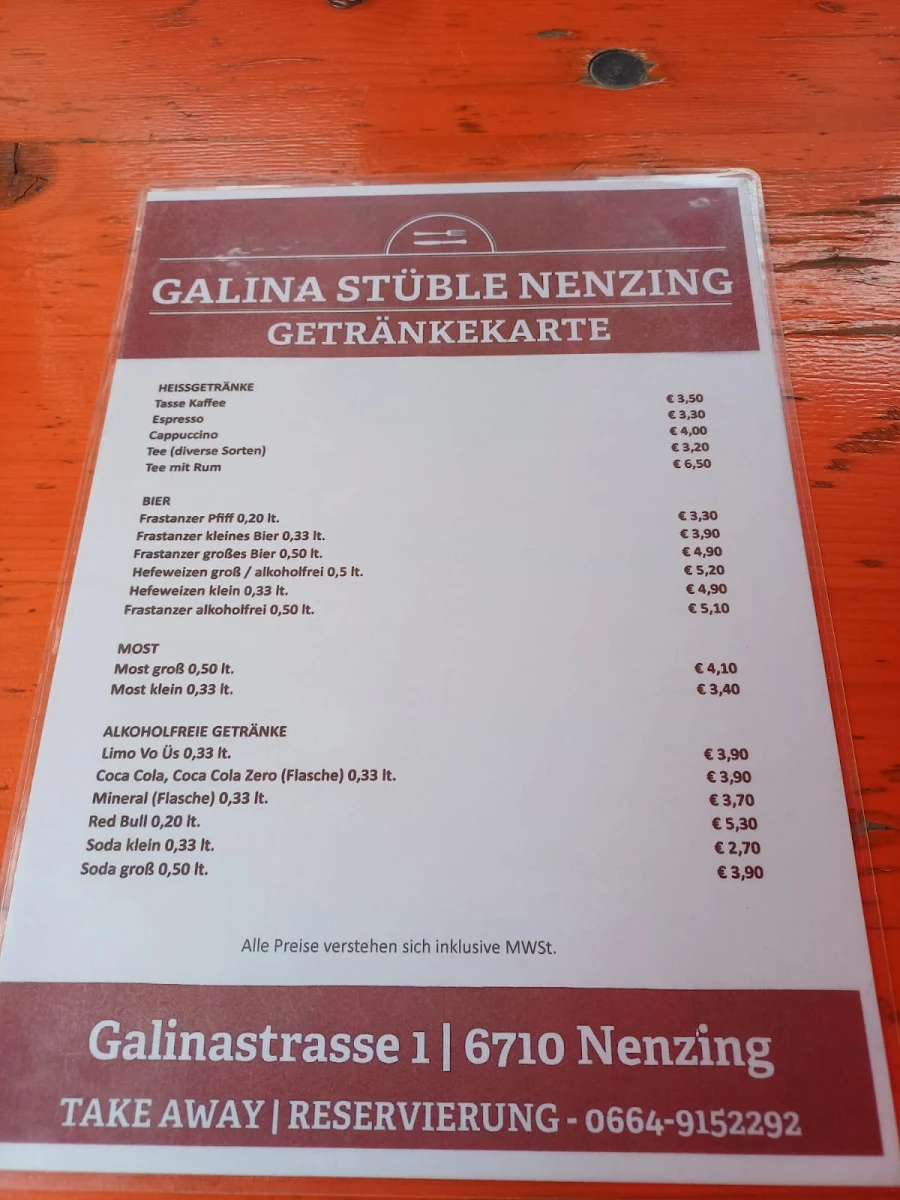 Speisekarte photo 1