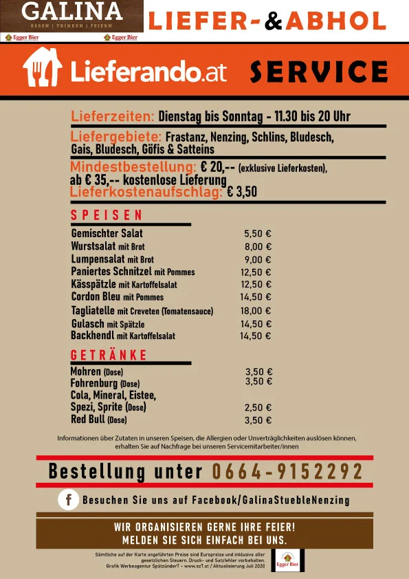 Speisekarte photo 4