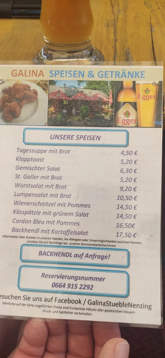 Speisekarte photo 8