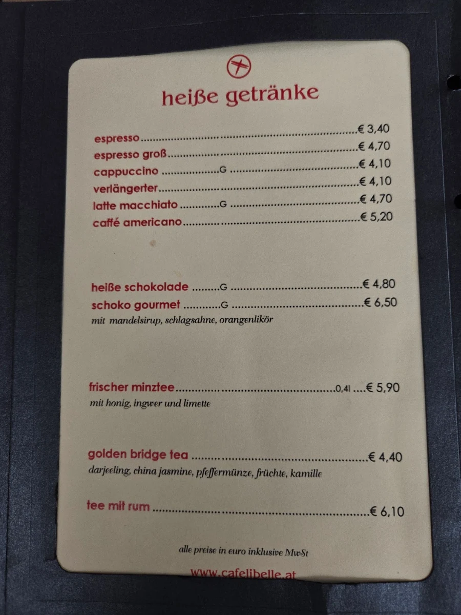 Speisekarte photo 3