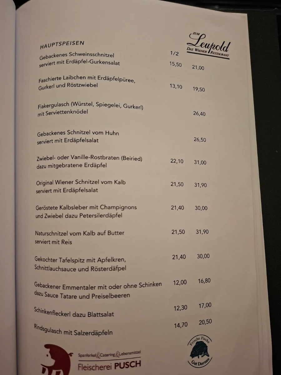 Speisekarte photo 1
