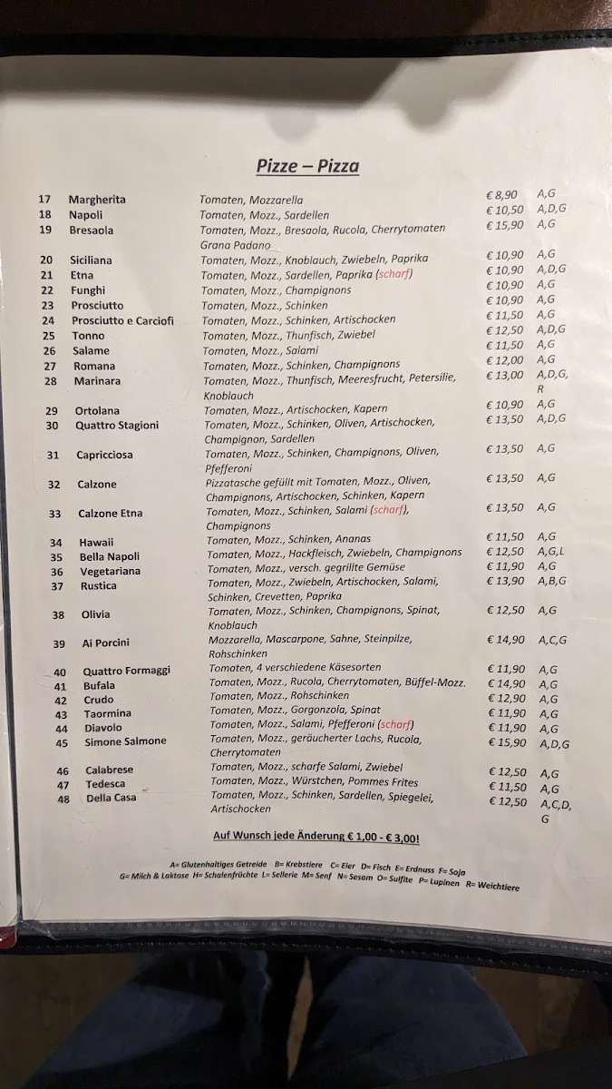 Speisekarte photo 1