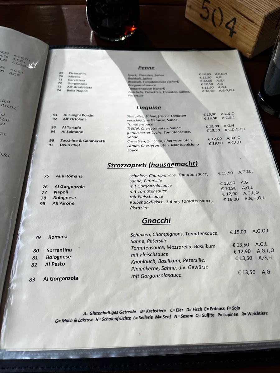 Speisekarte photo 3