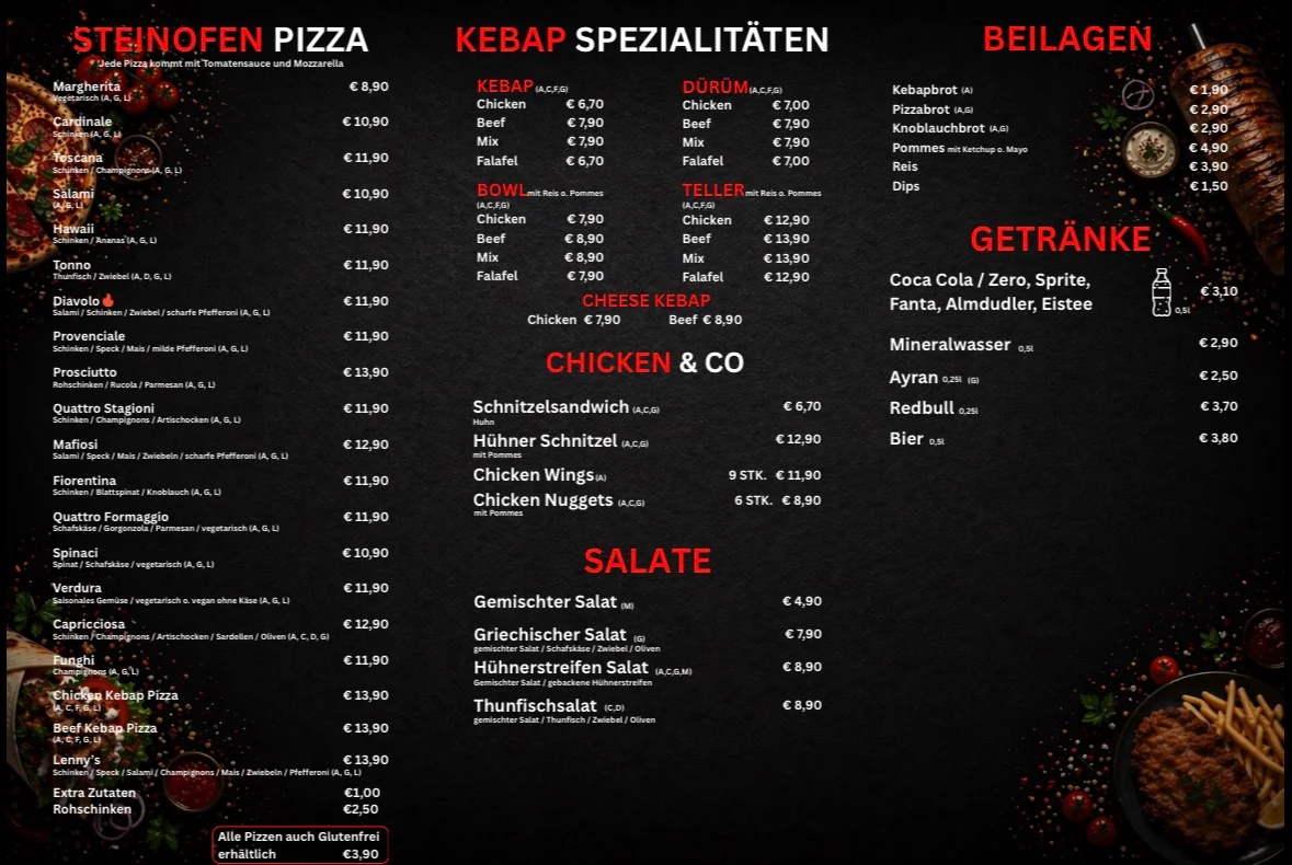 Speisekarte photo 1