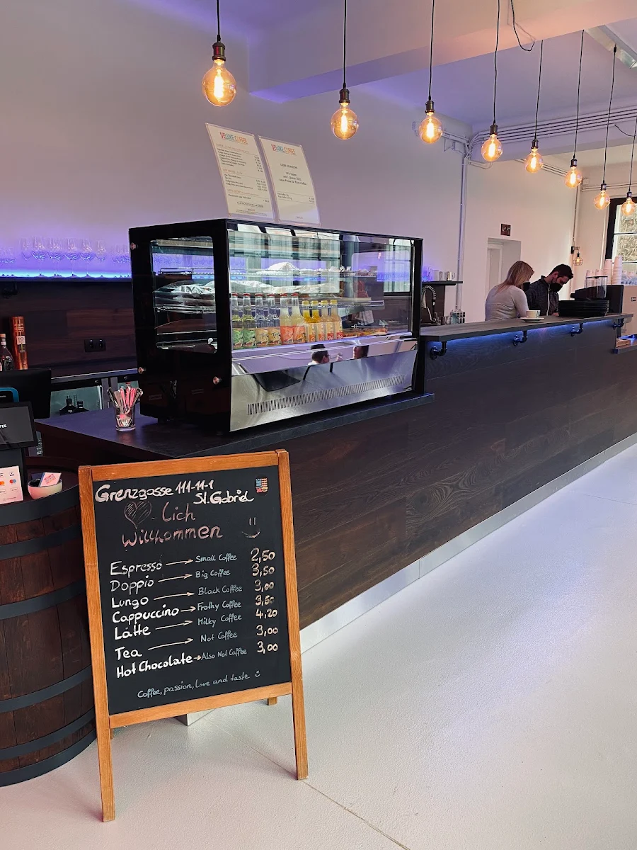 Speisekarte, Deluke Coffee