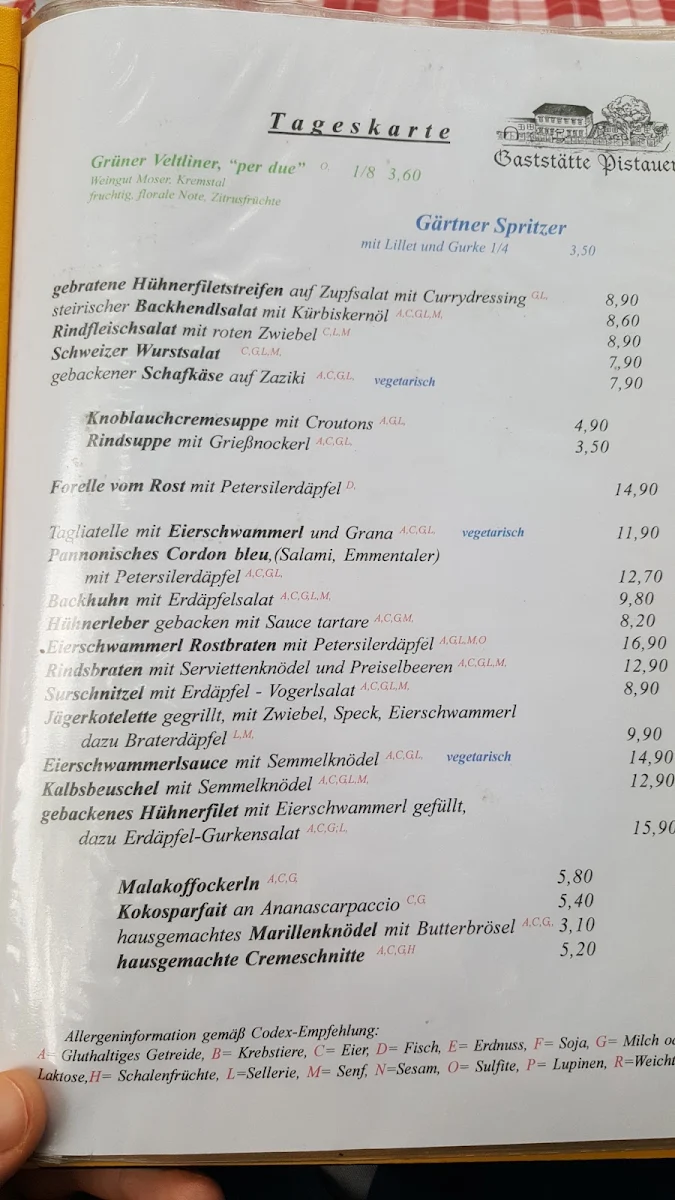 Speisekarte photo 10