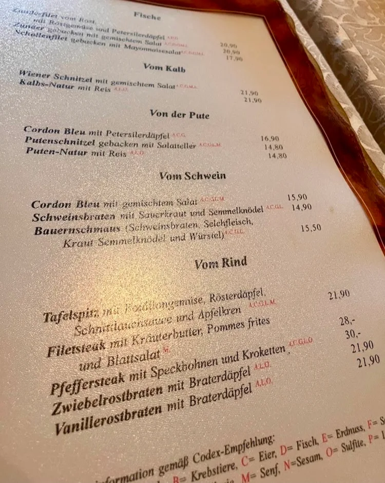 Speisekarte photo 4