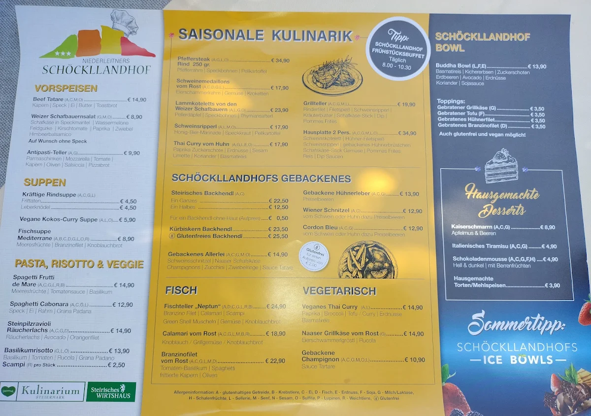Speisekarte photo 3