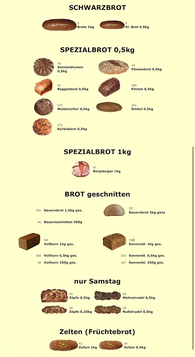 Speisekarte photo 1