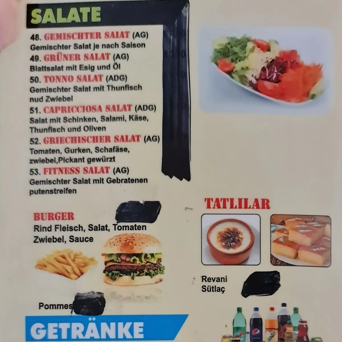 Speisekarte photo 3