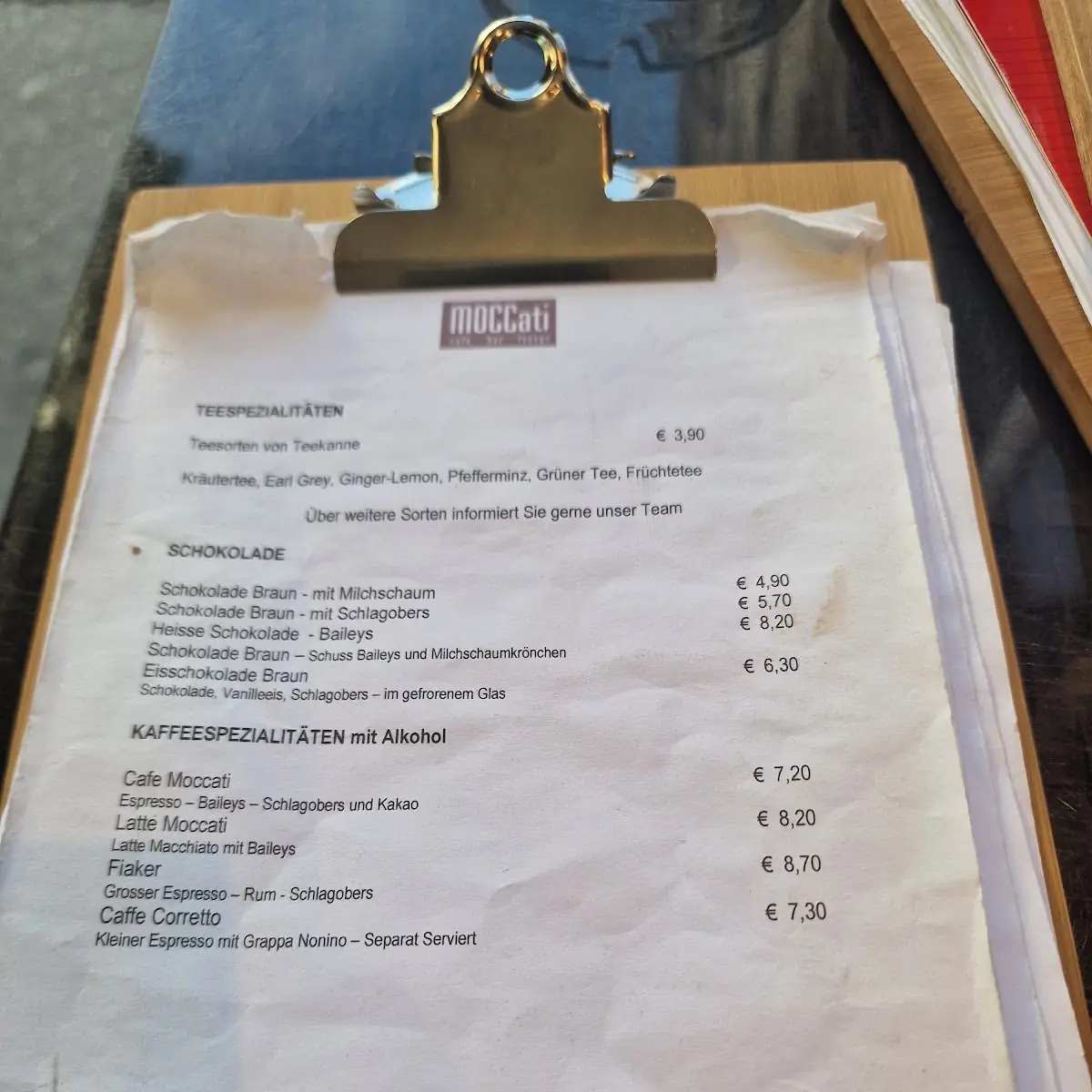 Speisekarte photo 2