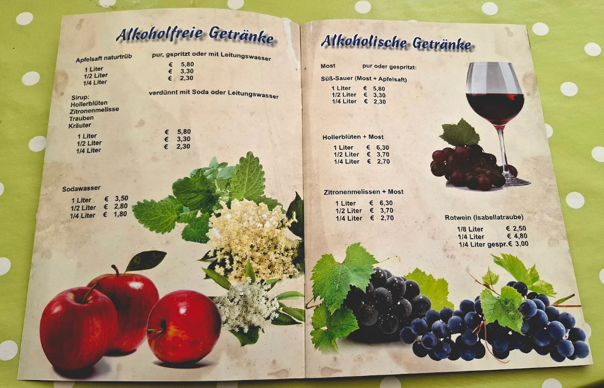 Speisekarte photo 4