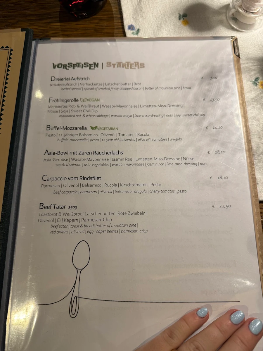 Speisekarte photo 3