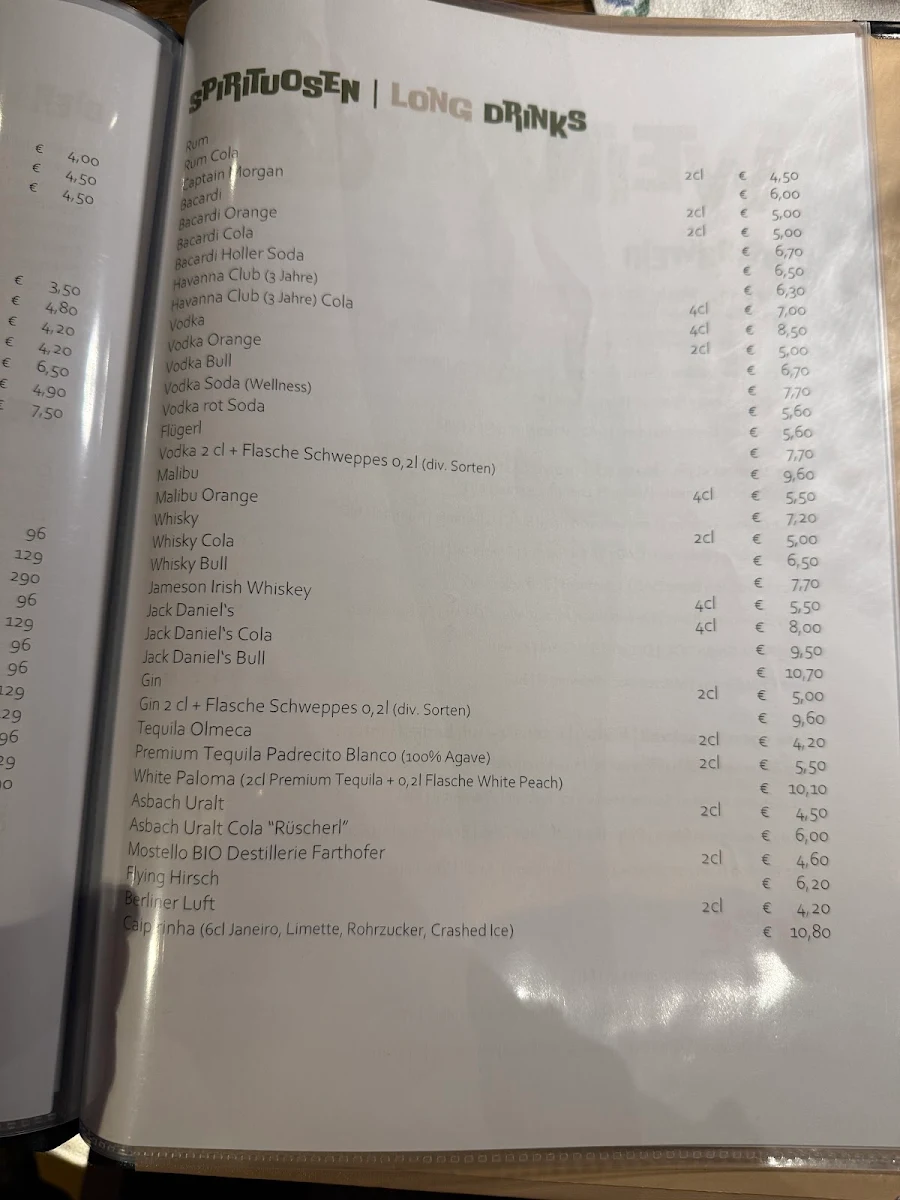 Speisekarte photo 8