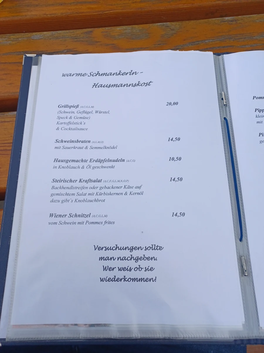 Speisekarte photo 2